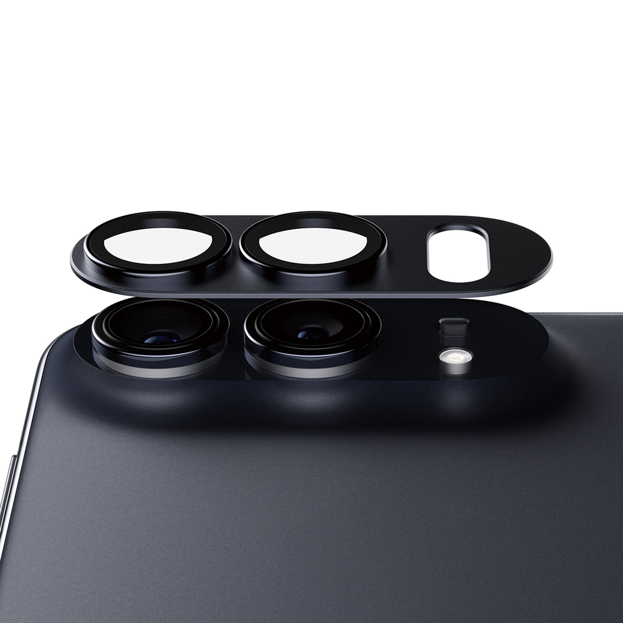 PanzerGlass® Fender Kameralinsebeskytter Midnight iPhone Duo